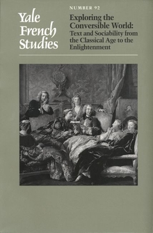 Yale French Studies, Number 92