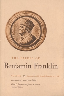 Papers of Benjamin Franklin, Vol. 13