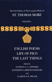 Yale Edition of The Complete Works of St. Thomas More